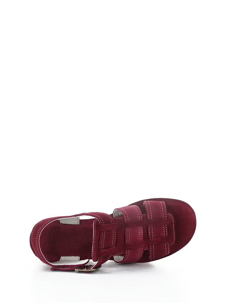 YUDD236FLY 009 BERRY SUEDE