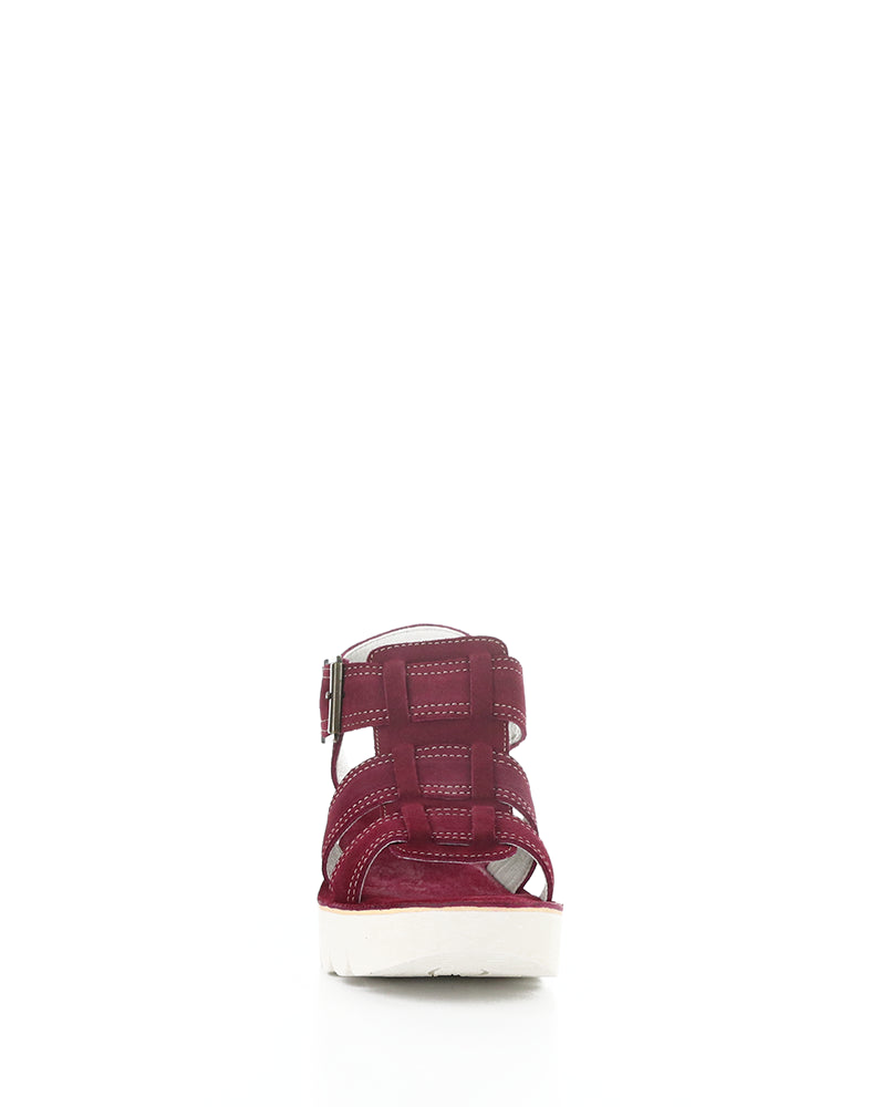 YUDD236FLY 009 BERRY SUEDE
