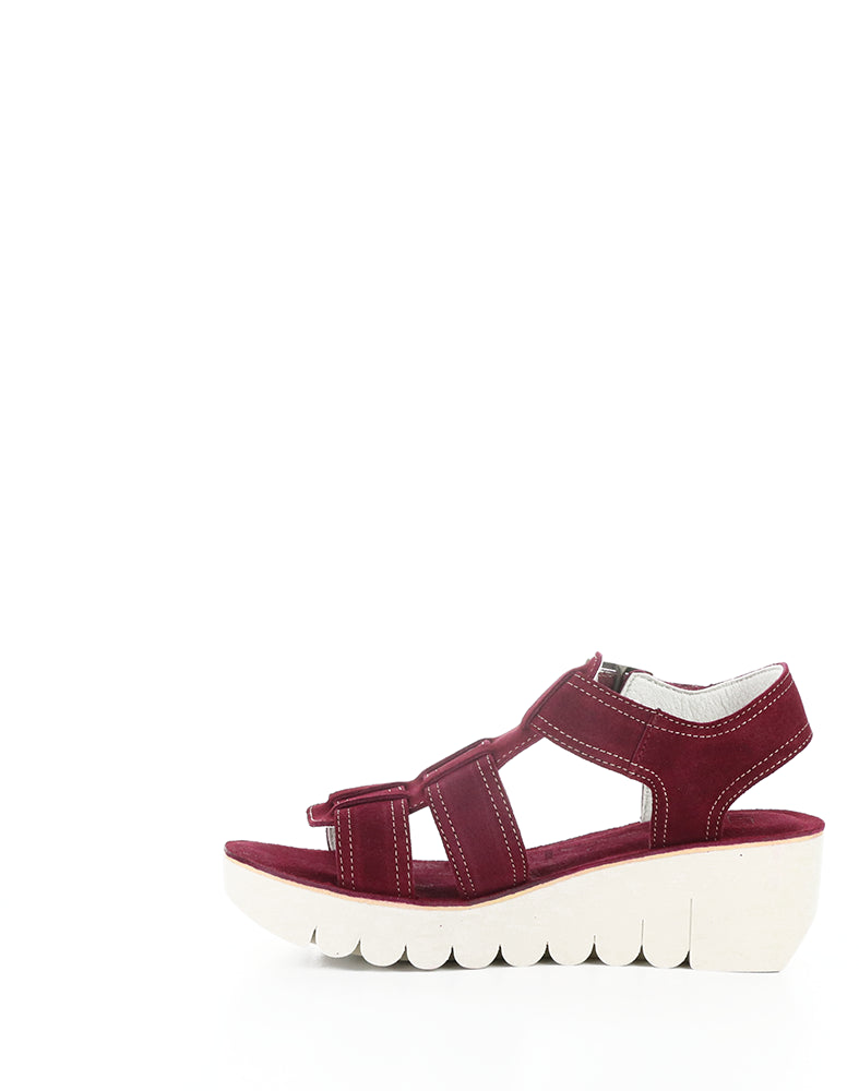 YUDD236FLY 009 BERRY SUEDE