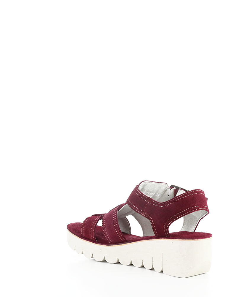 YUDD236FLY 009 BERRY SUEDE