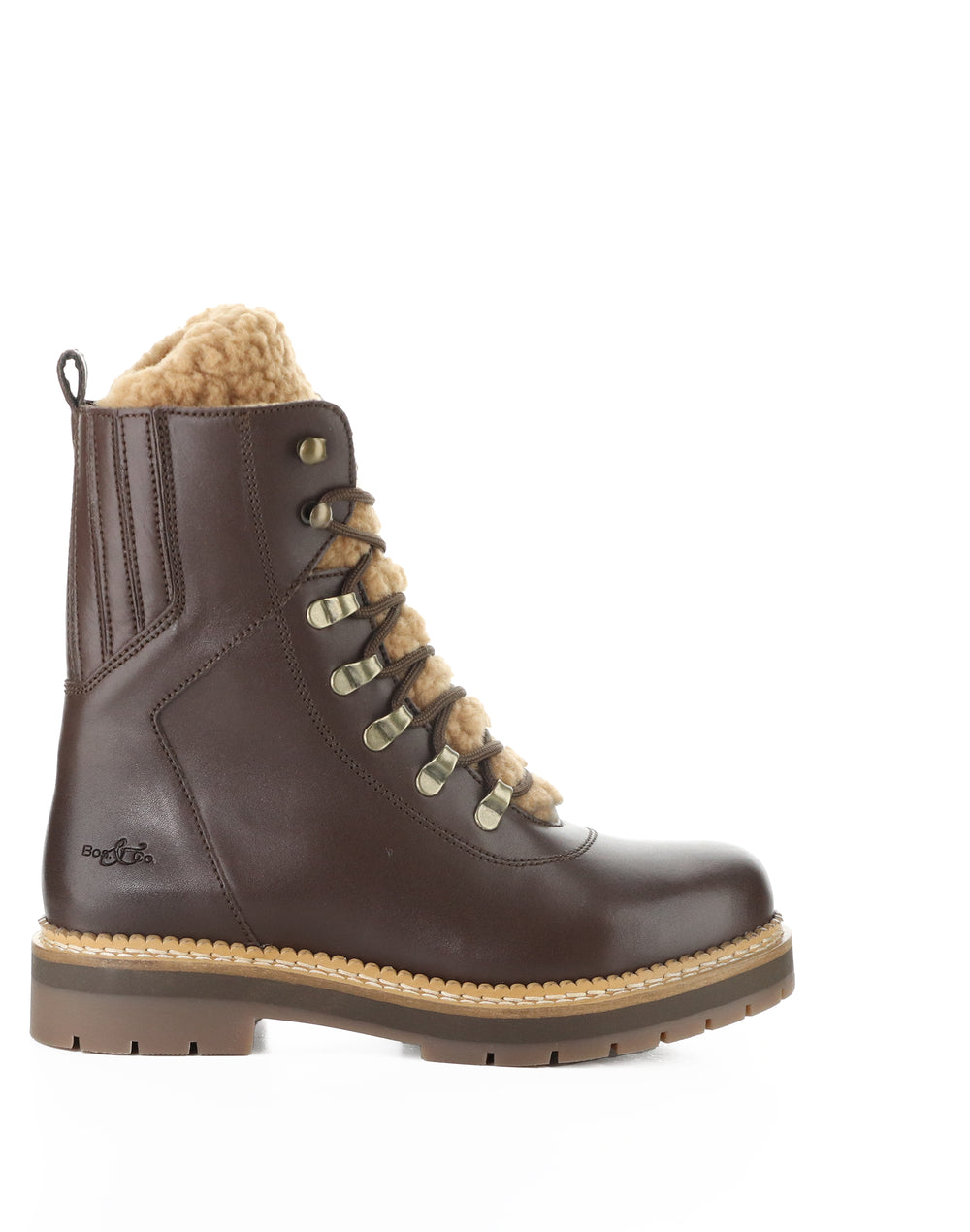 ADLEY DK BROWN FEEL/MERINO WOOL