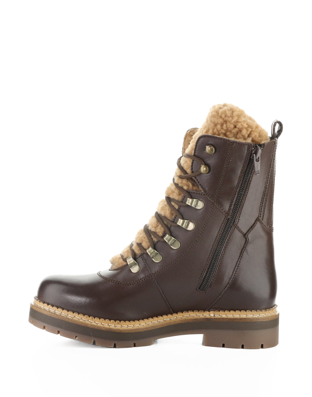 ADLEY DK BROWN FEEL/MERINO WOOL