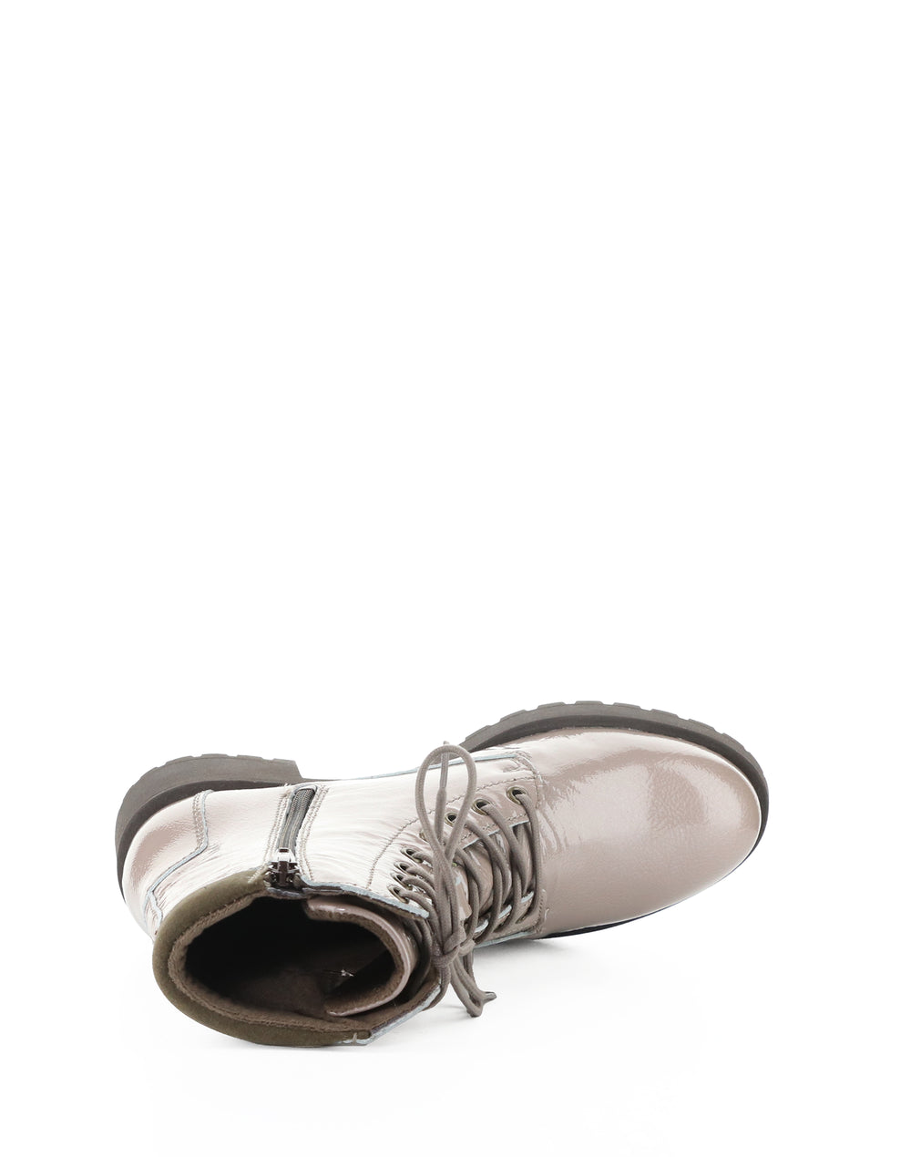 AMIRA CASTOR/TAUPE GULMARG PATENT/SUEDE