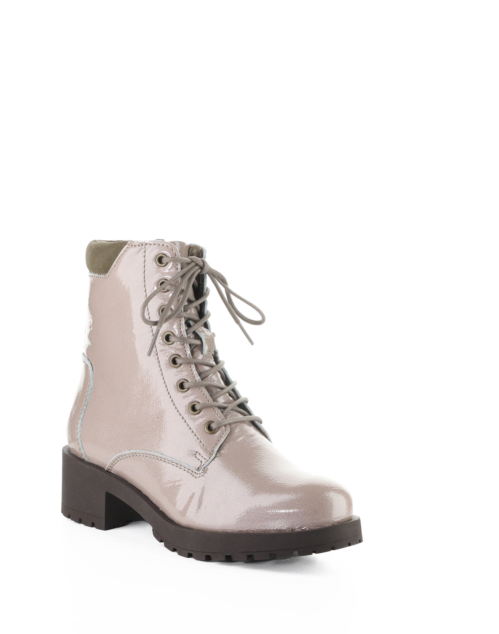 AMIRA CASTOR/TAUPE GULMARG PATENT/SUEDE