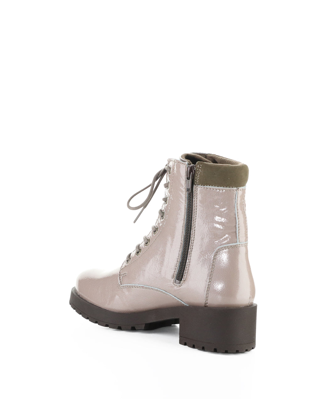 AMIRA CASTOR/TAUPE GULMARG PATENT/SUEDE