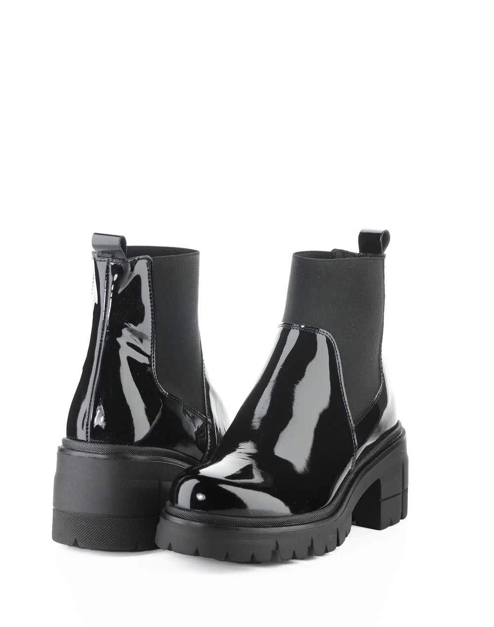 BIANC BLACK CHAROL PATENT