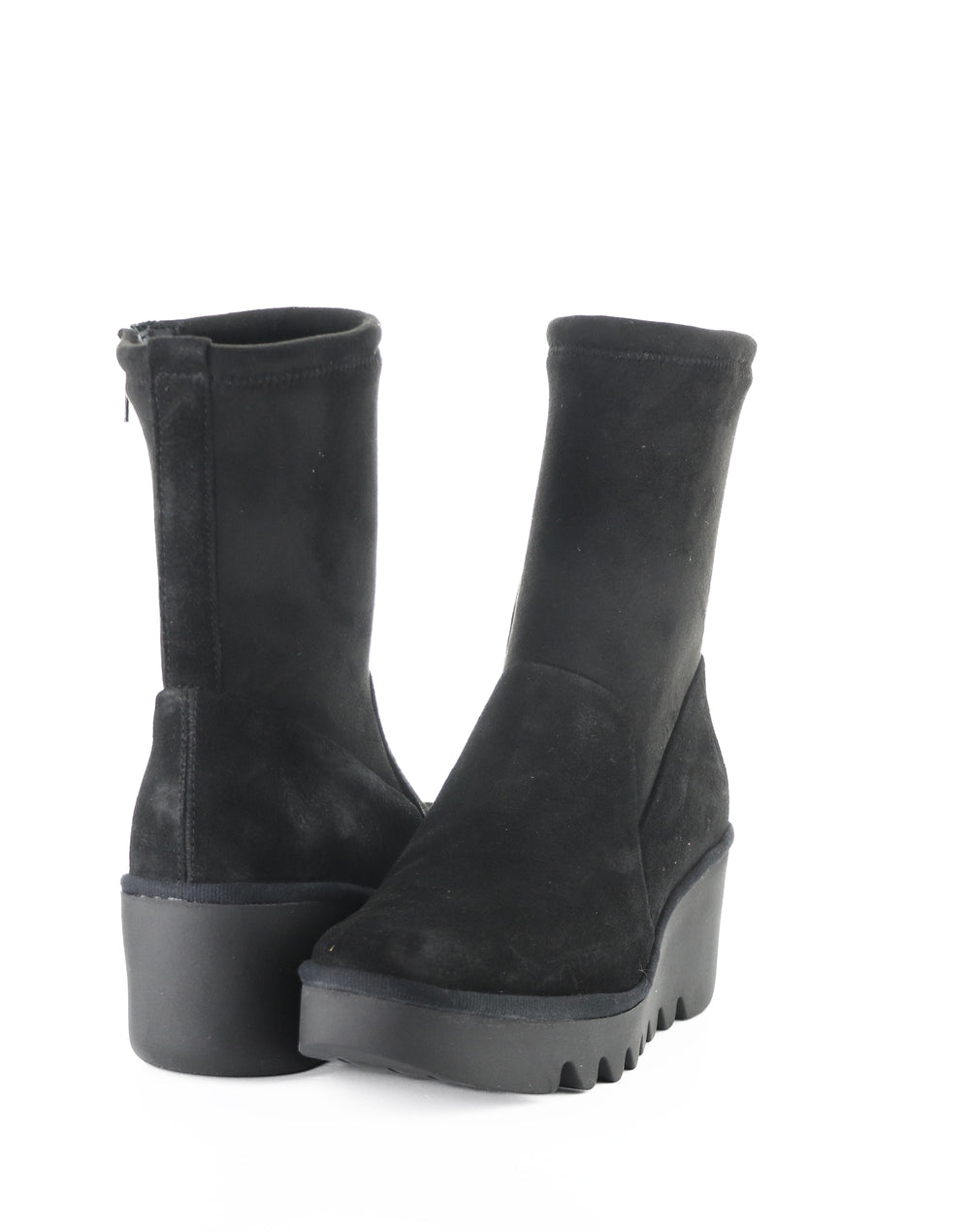 BOIK602FLY 001 BLACK OIL SUEDE/STRETCH
