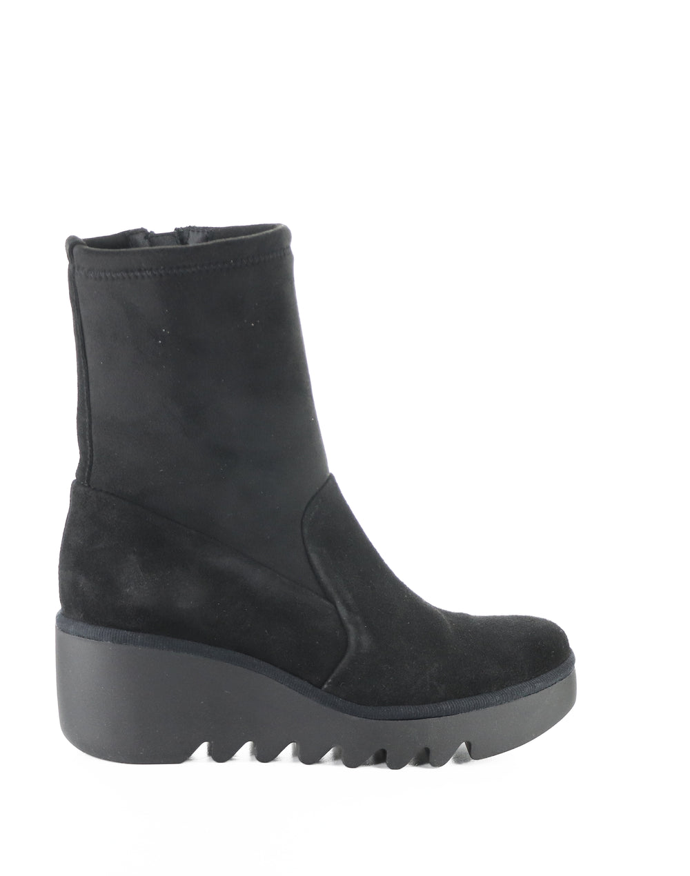 BOIK602FLY 001 BLACK OIL SUEDE/STRETCH