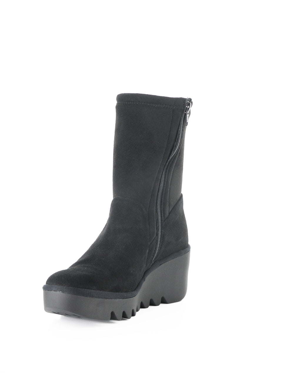 BOIK602FLY 001 BLACK OIL SUEDE/STRETCH