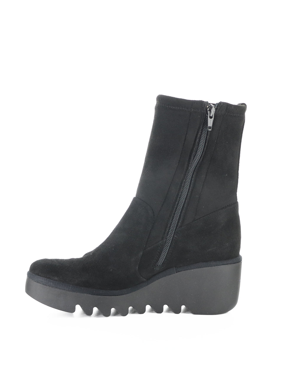 BOIK602FLY 001 BLACK OIL SUEDE/STRETCH