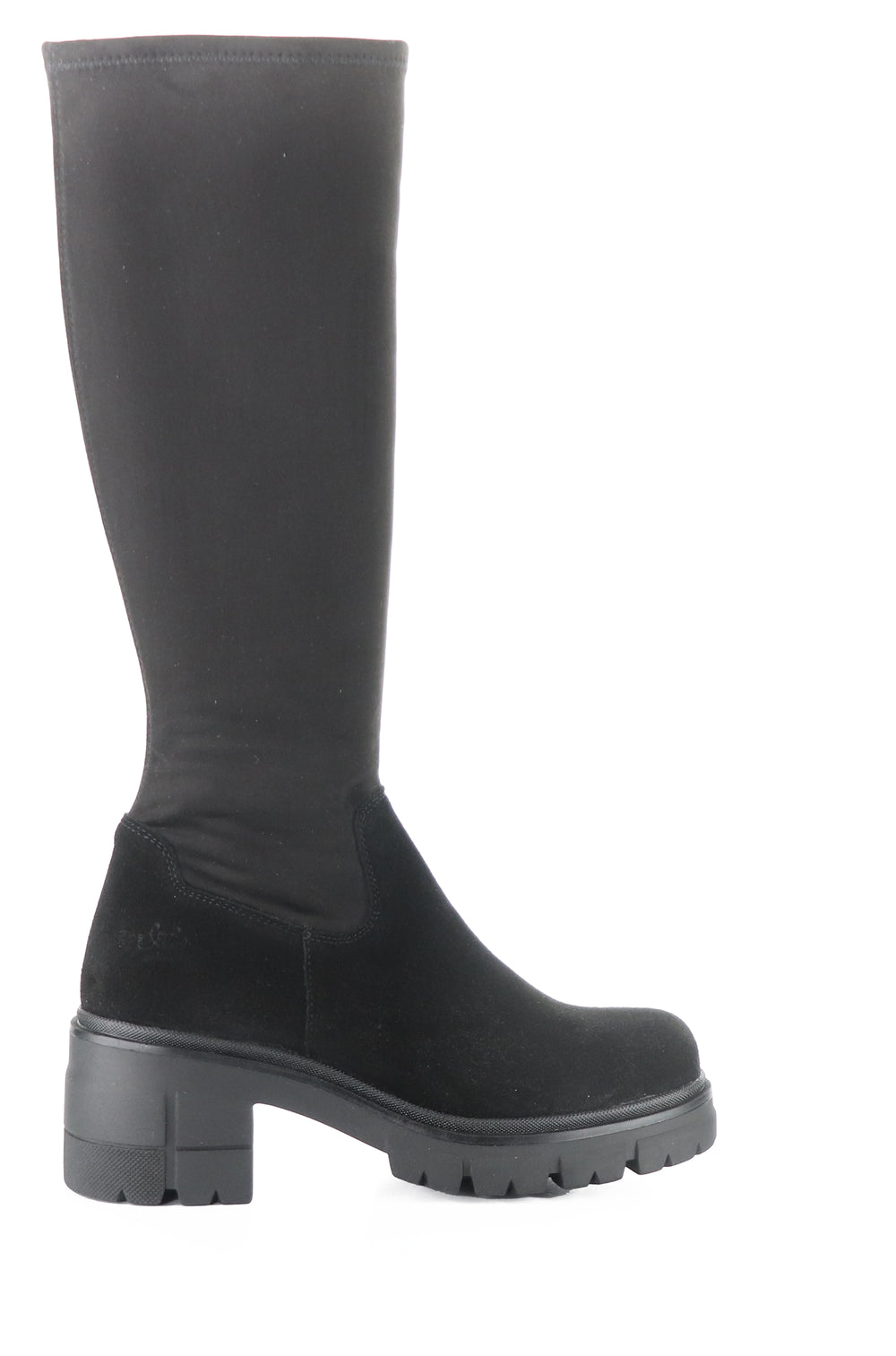 BRENNA BLACK SUEDE/EROS COMFORT