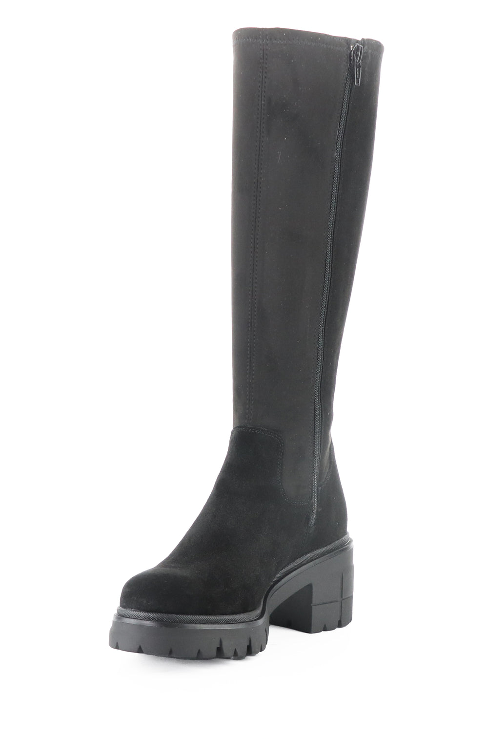 BRENNA BLACK SUEDE/EROS COMFORT