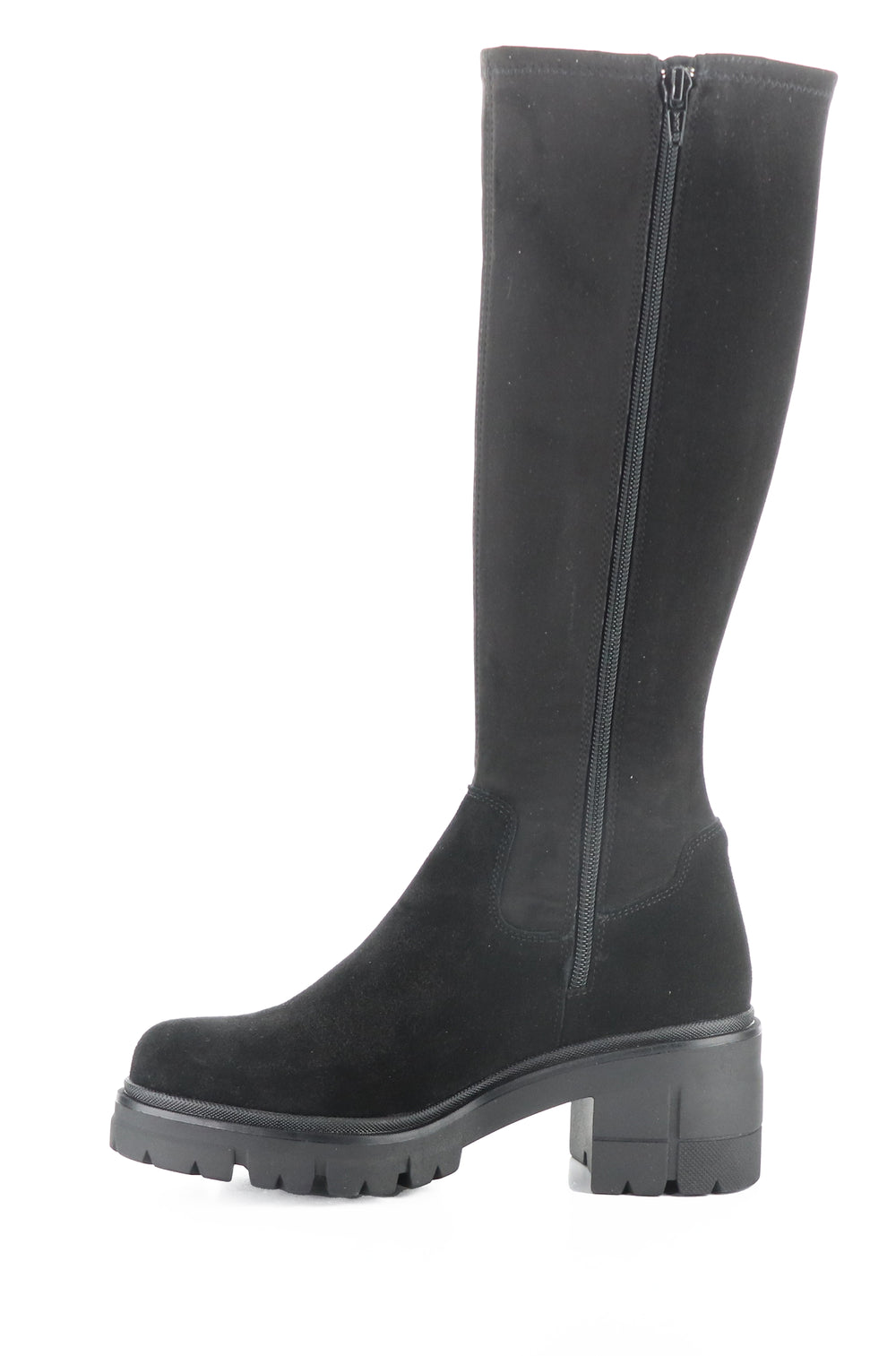 BRENNA BLACK SUEDE/EROS COMFORT