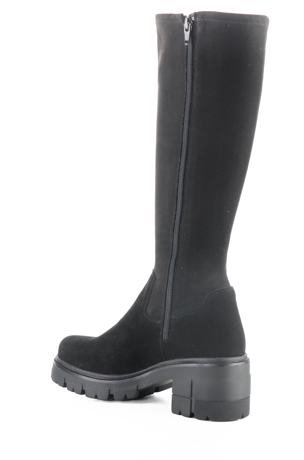 BRENNA BLACK SUEDE/EROS COMFORT