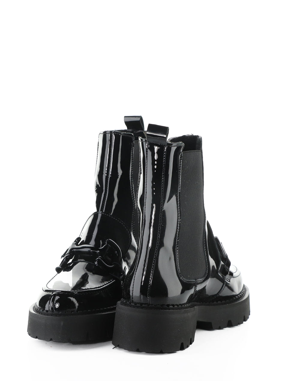 BRUMA BLACK PATENT LEATHER