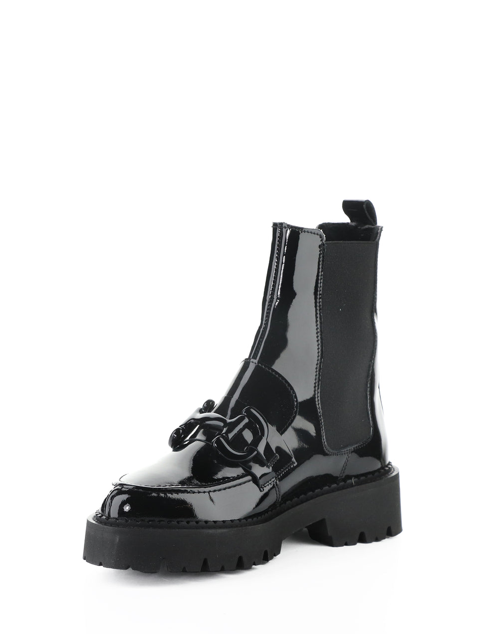 BRUMA BLACK PATENT LEATHER