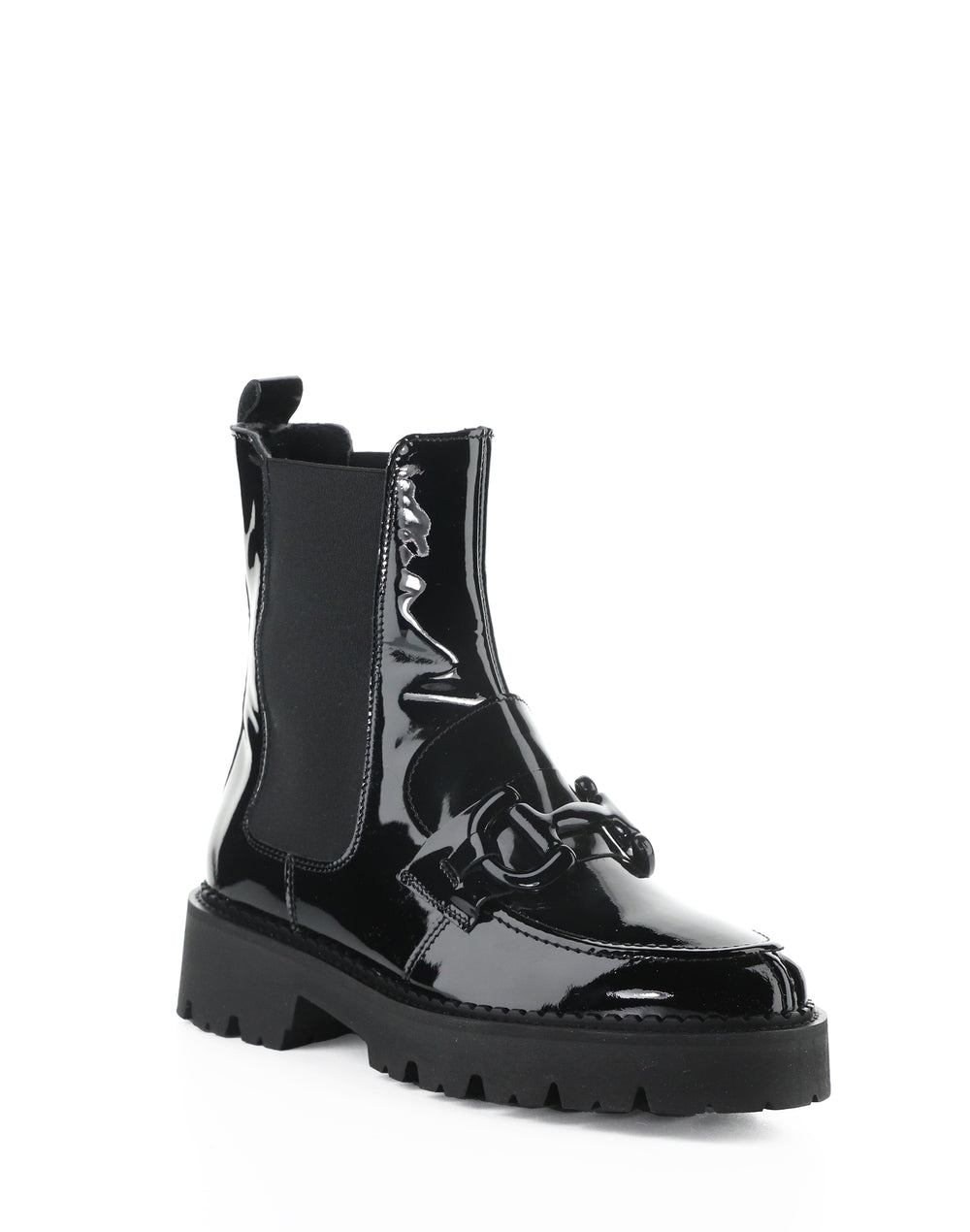BRUMA BLACK PATENT LEATHER