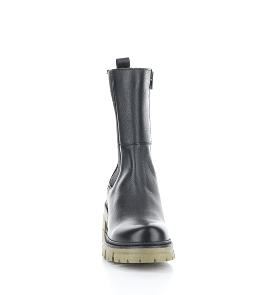 BRUNAS BLACK/GREEN FEEL/ELASTIC