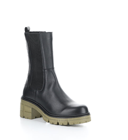 BRUNAS BLACK/GREEN FEEL/ELASTIC