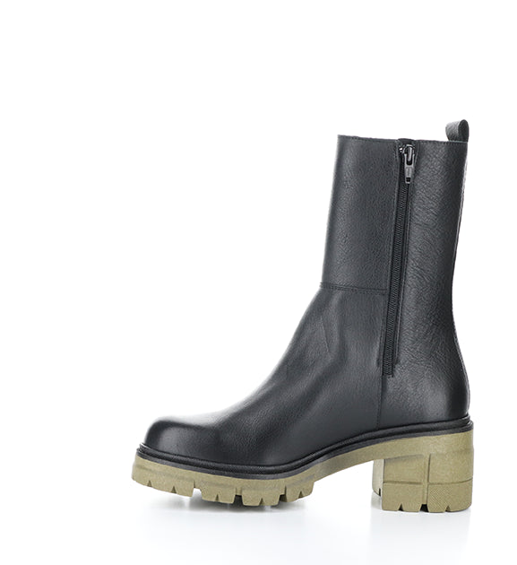 BRUNAS BLACK/GREEN FEEL/ELASTIC