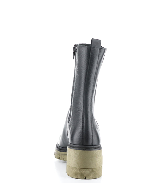 BRUNAS BLACK/GREEN FEEL/ELASTIC