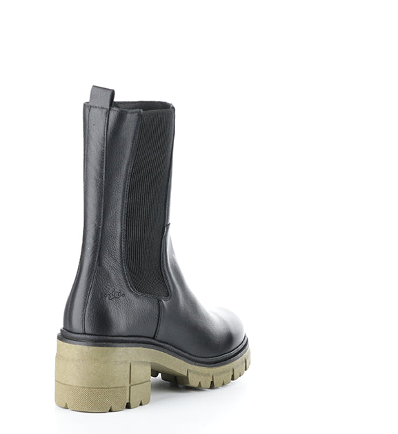 BRUNAS BLACK/GREEN FEEL/ELASTIC