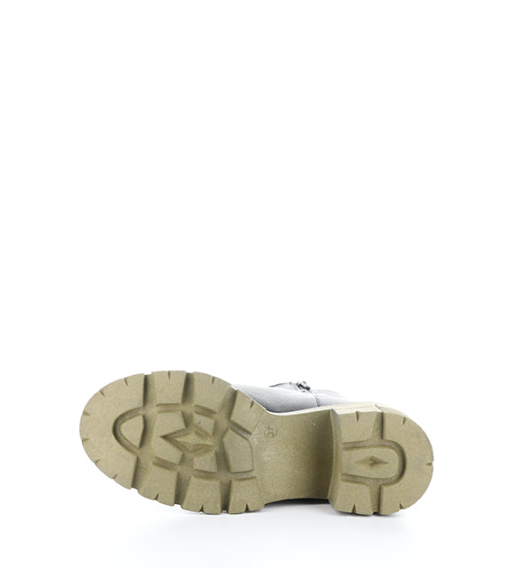 BRUNAS BLACK/GREEN FEEL/ELASTIC