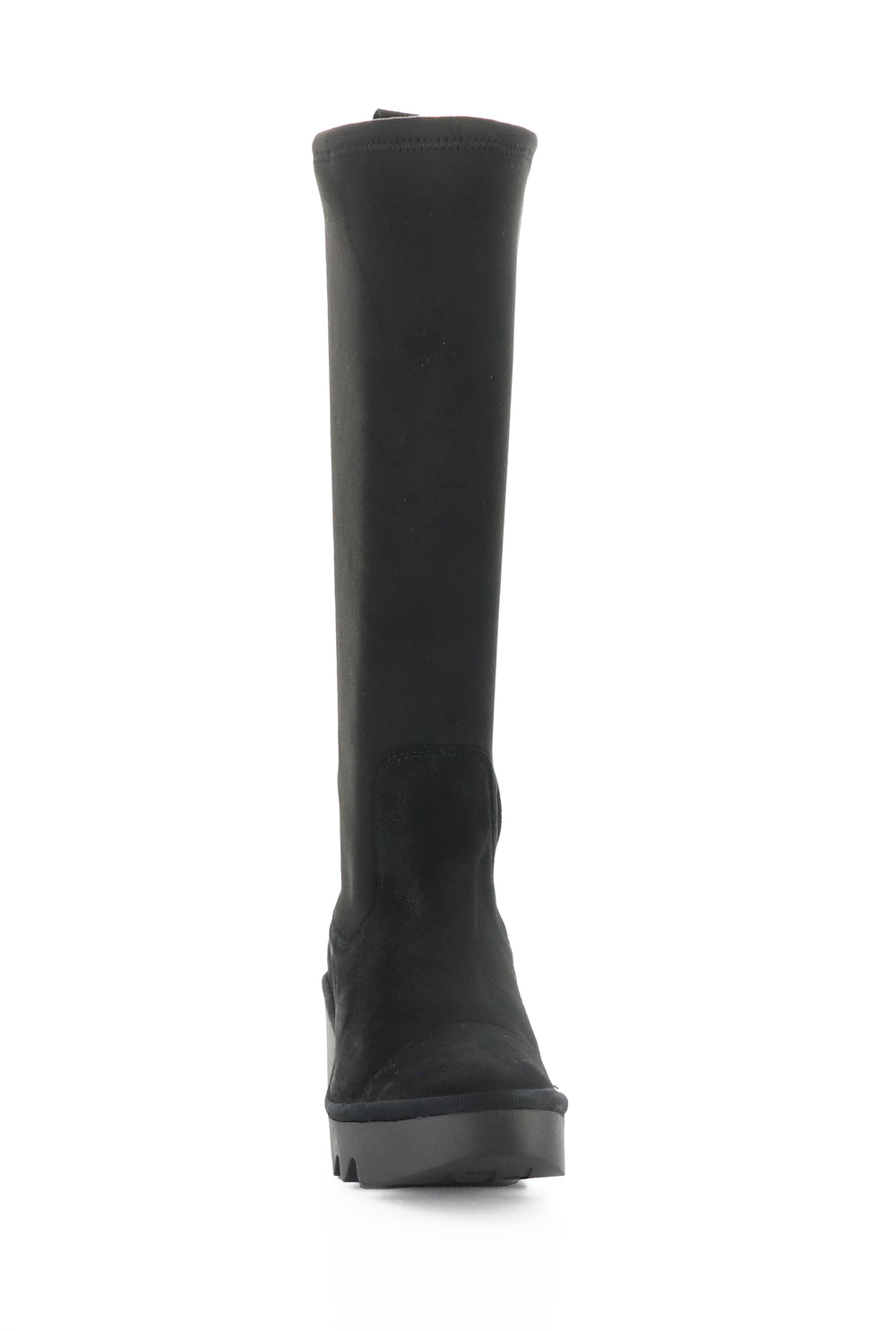 BUDI603FLY 001 BLACK OIL SUEDE/STRETCH