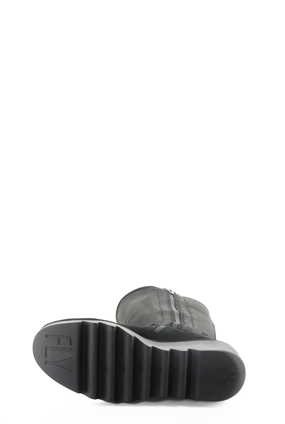BUDI603FLY 001 BLACK OIL SUEDE/STRETCH