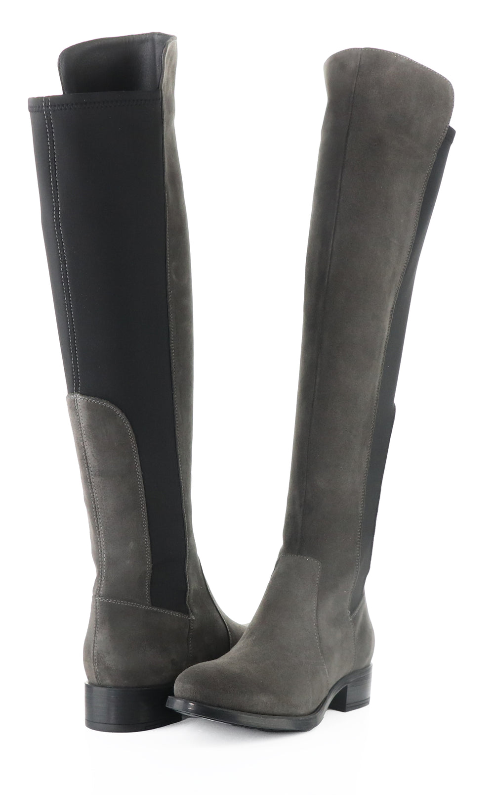 BUNT GREY/BLACK SUEDE/TRICO