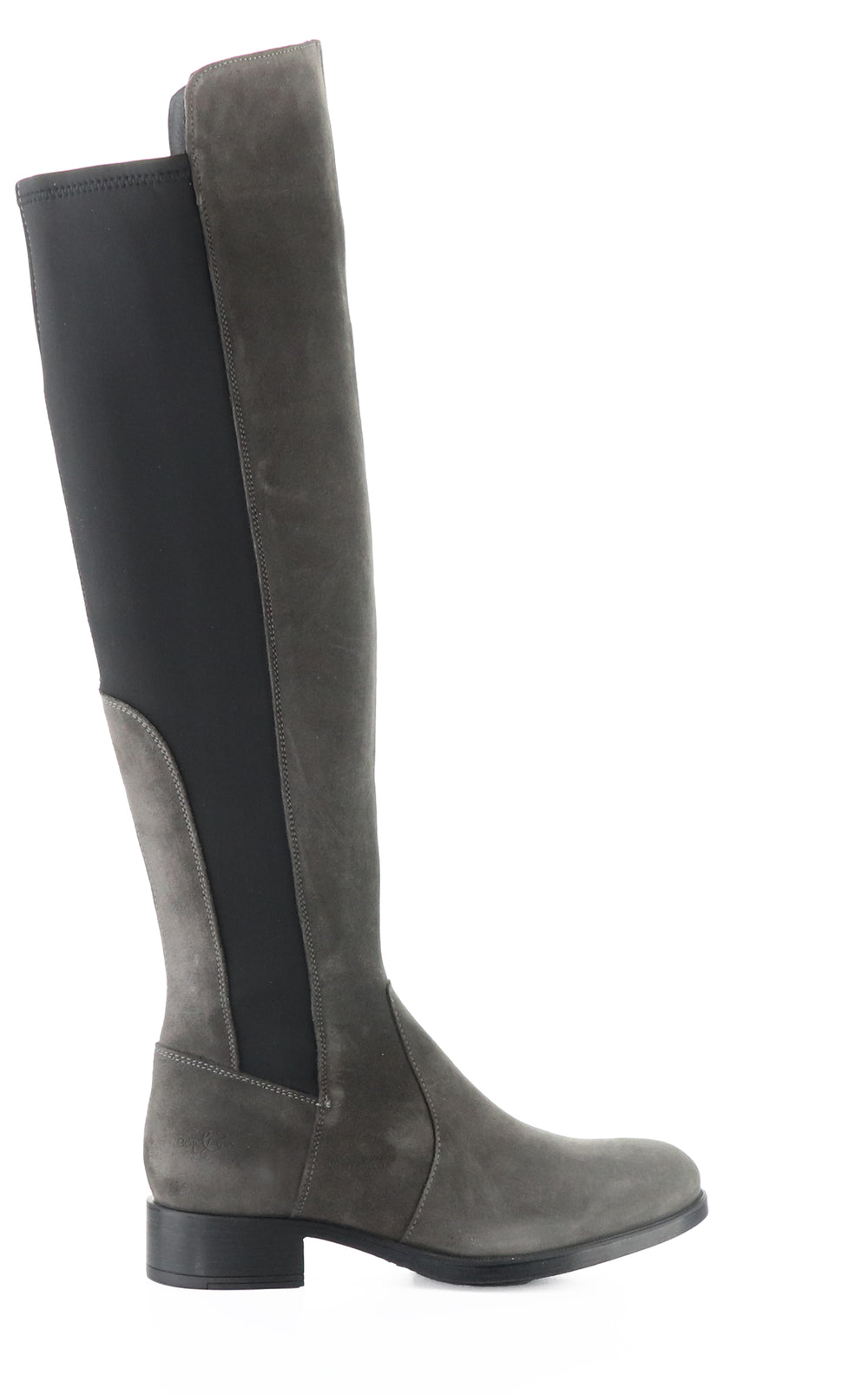 BUNT GREY/BLACK SUEDE/TRICO