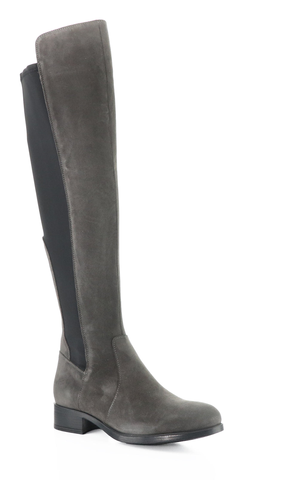 BUNT GREY/BLACK SUEDE/TRICO