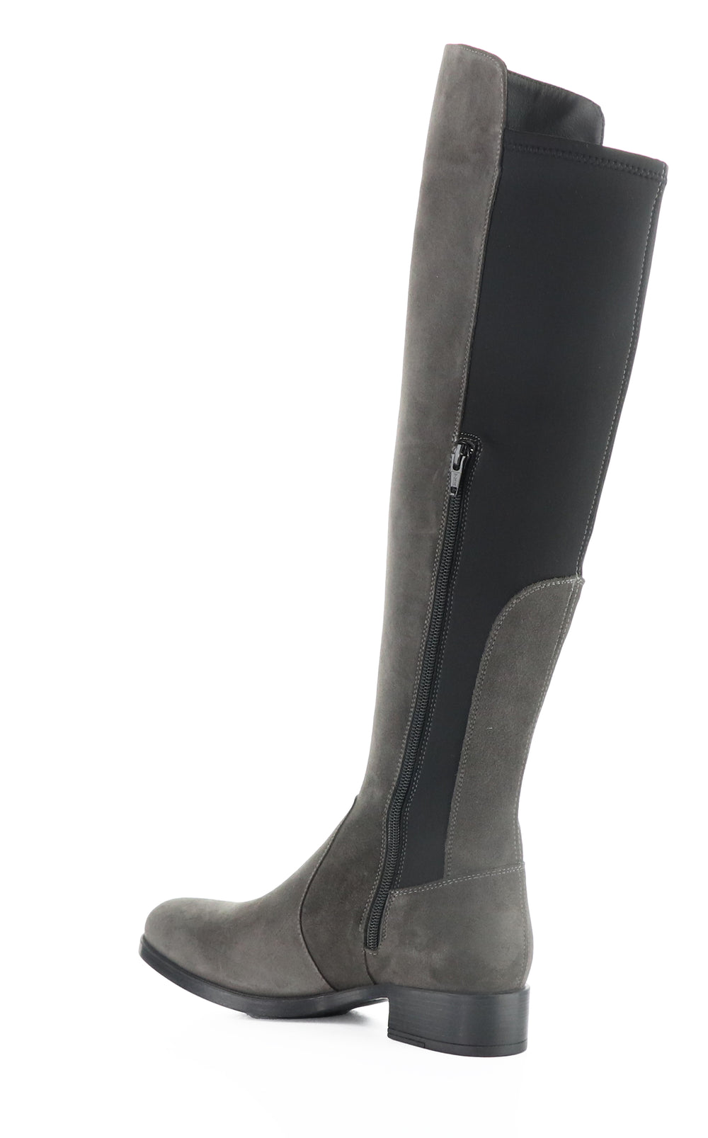 BUNT GREY/BLACK SUEDE/TRICO