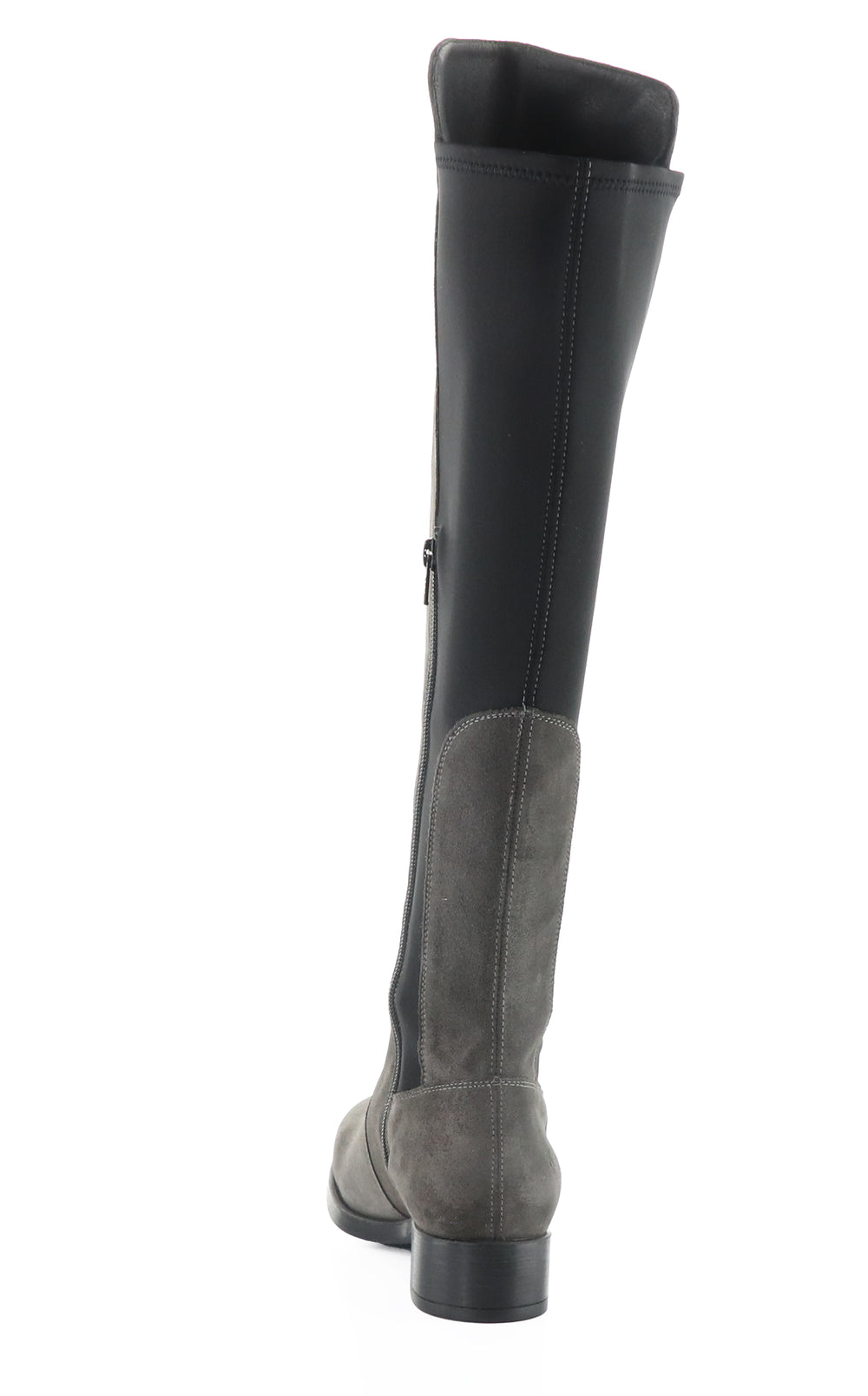 BUNT GREY/BLACK SUEDE/TRICO