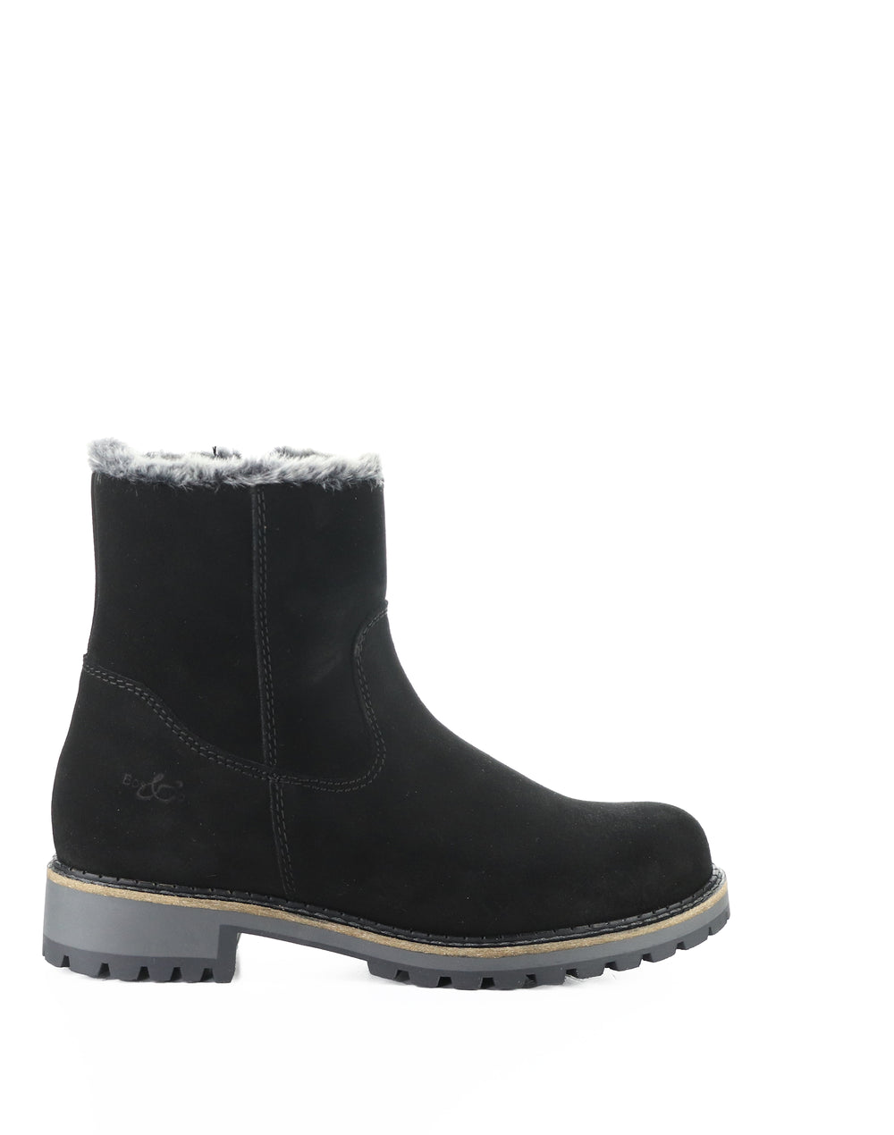 CALIB BLACK SUEDE/FANTARA FAUX FUR