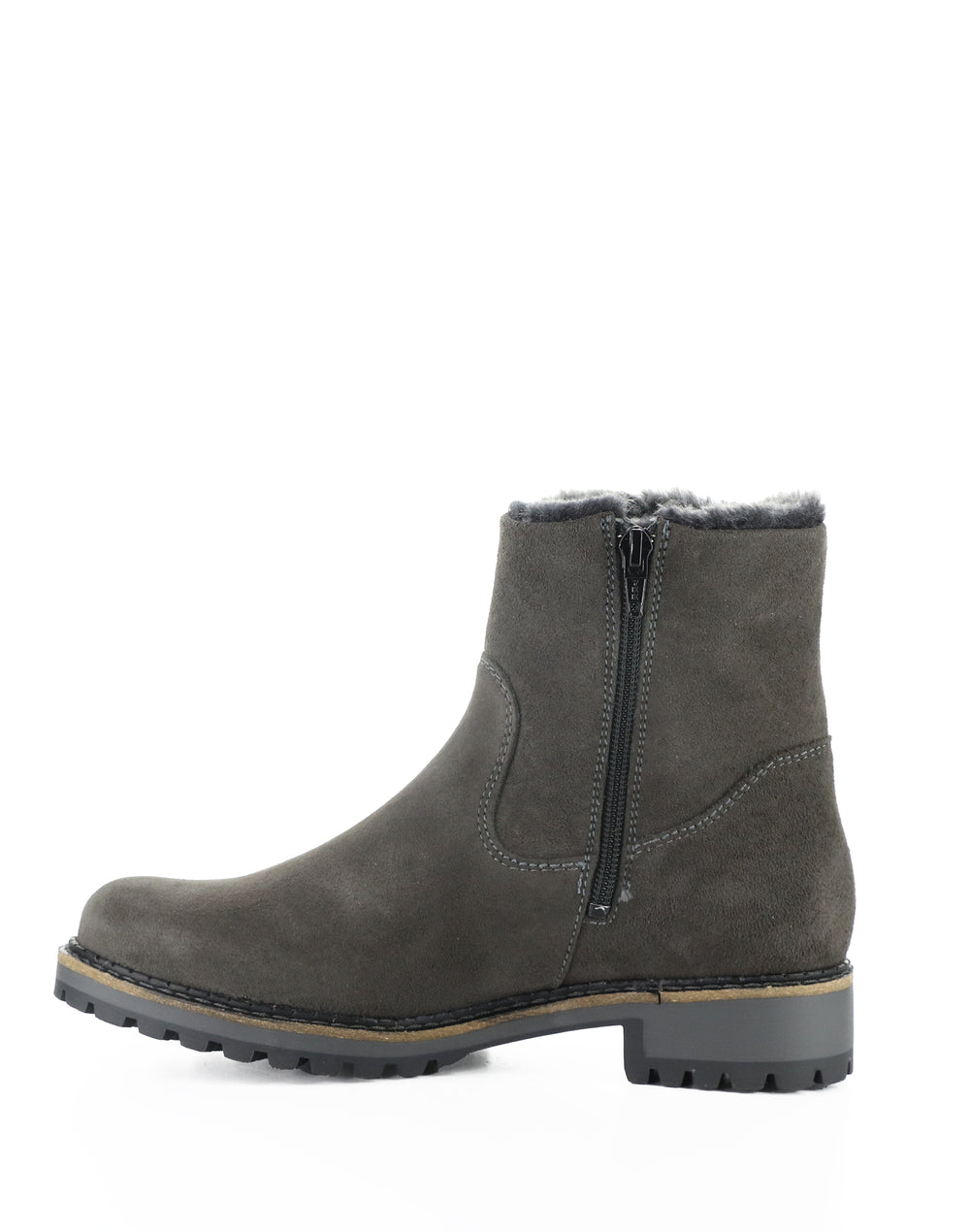 CALIB GREY SUEDE/FANTARA FAUX FUR