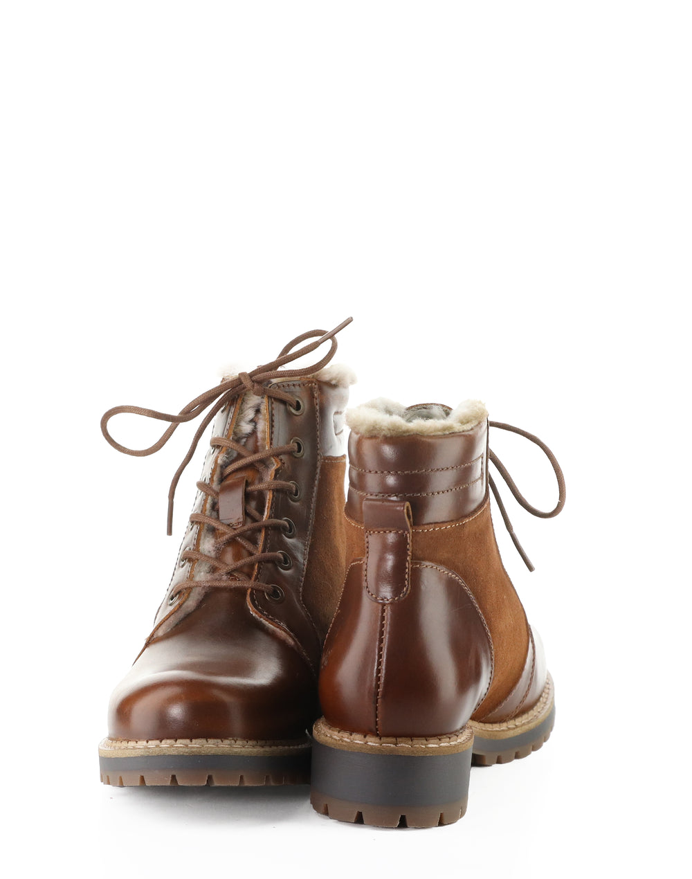 CHILL COGNAC/SCOTCH AVANZA/SUEDE/FAUX FUR
