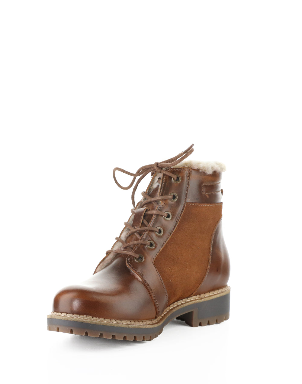 CHILL COGNAC/SCOTCH AVANZA/SUEDE/FAUX FUR