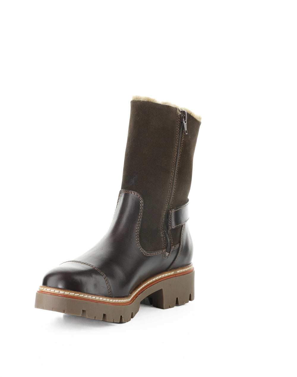 CILO DKBROWN/COFFEE AVANZA/PAMPA/FAUX FUR