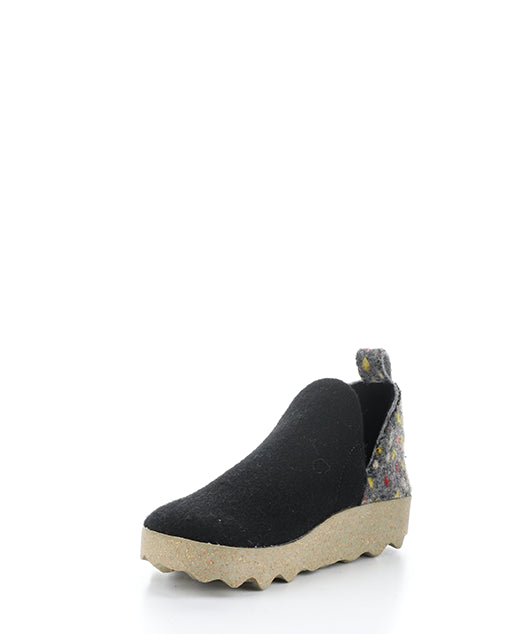 CITY086ASP 005 BLACK FELT DEHOR