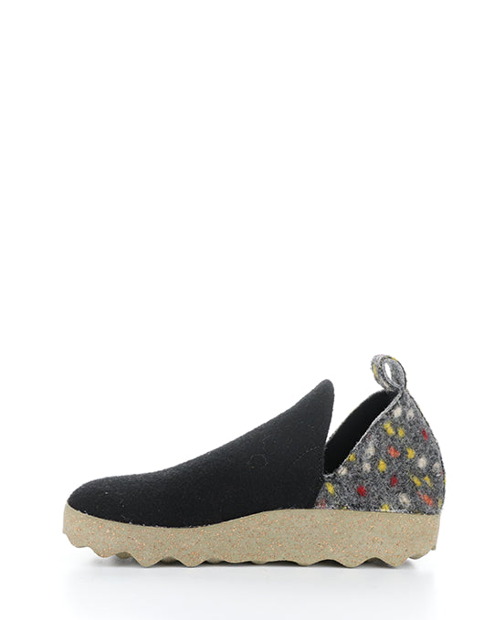 CITY086ASP 005 BLACK FELT DEHOR