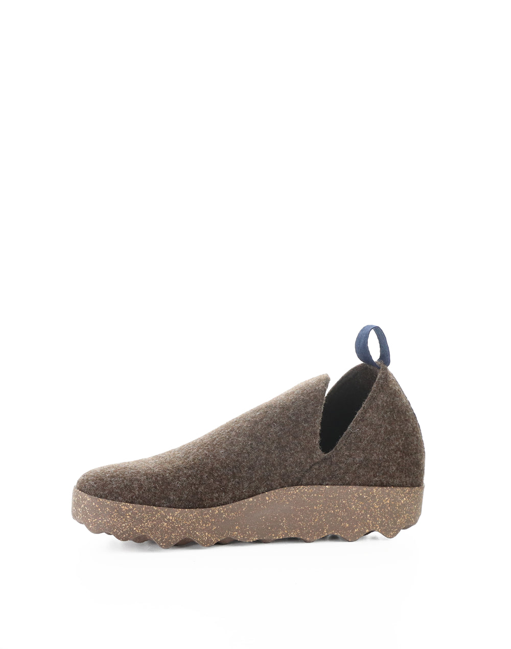 CITY 100 DK BROWN TWEED/FELT