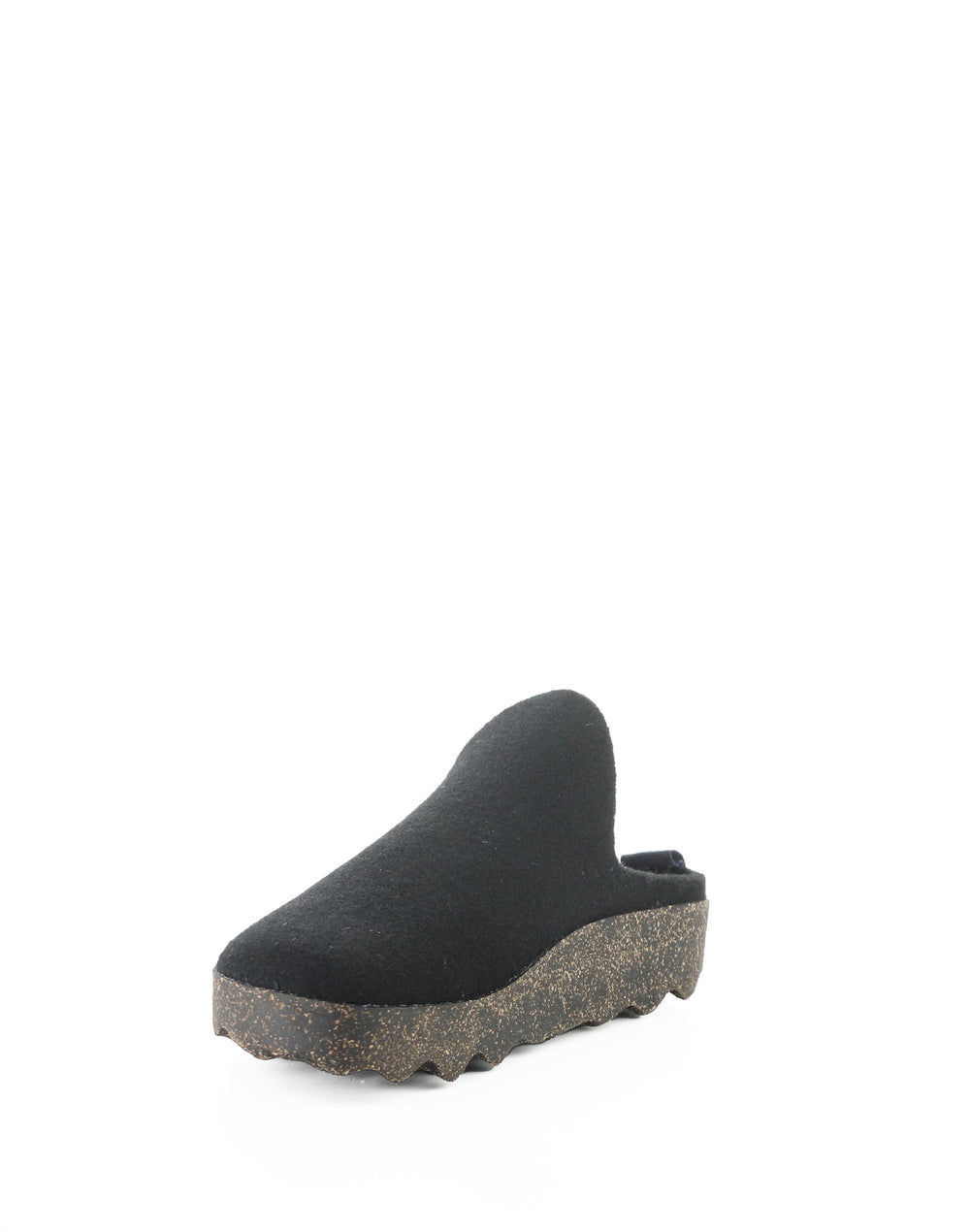COME023ASP 010 BLACK TWEED/FELT