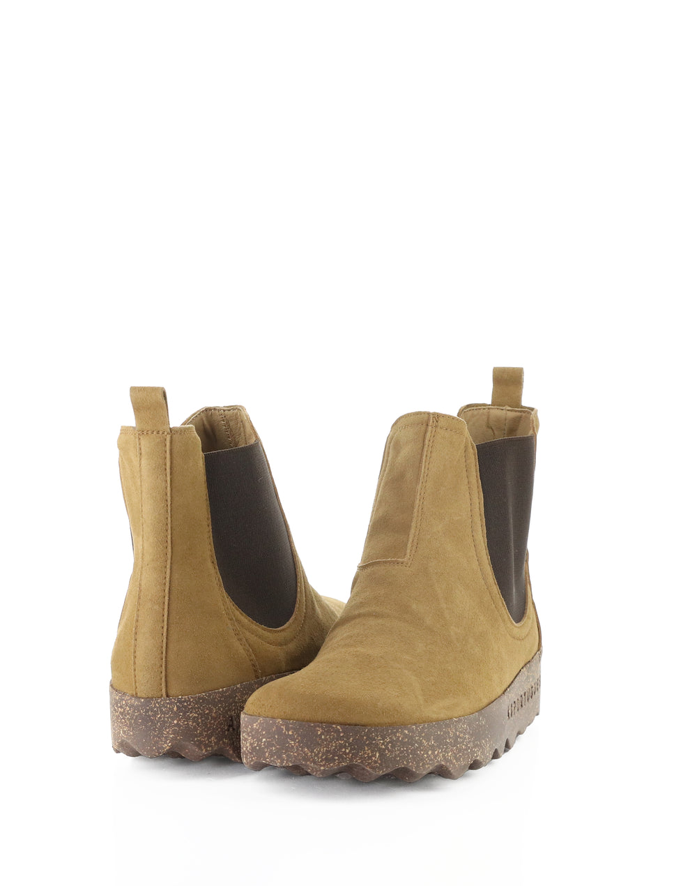 CUBER357ASP 001 TOBACCO COW SUEDE RECYCLED