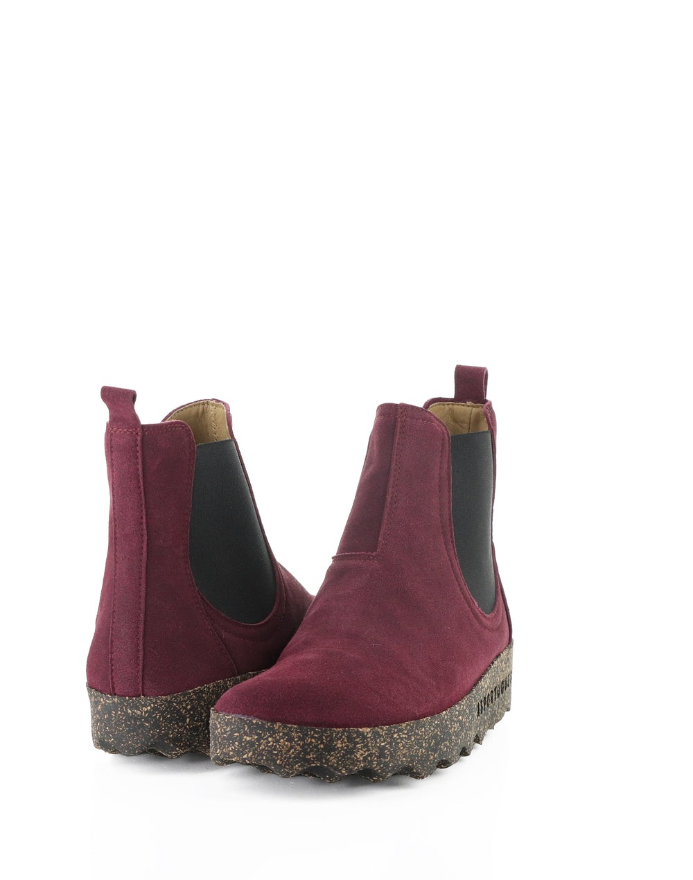 CUBER357ASP 003 BORDEAUX COW SUEDE RECYCLED