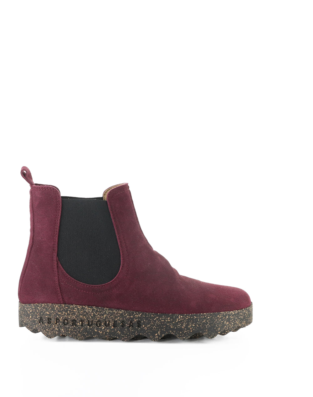 CUBER357ASP 003 BORDEAUX COW SUEDE RECYCLED