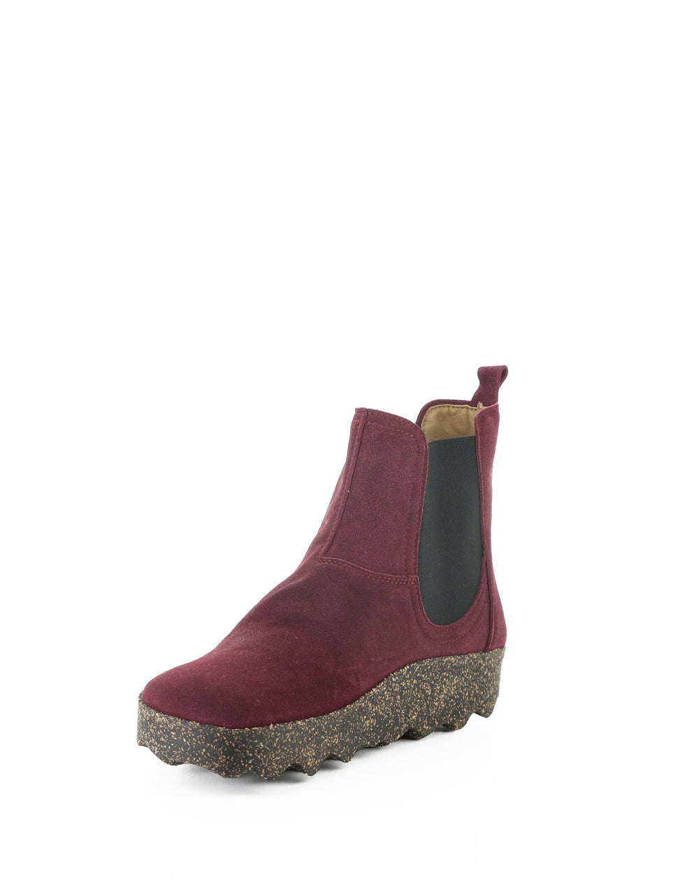 CUBER357ASP 003 BORDEAUX COW SUEDE RECYCLED