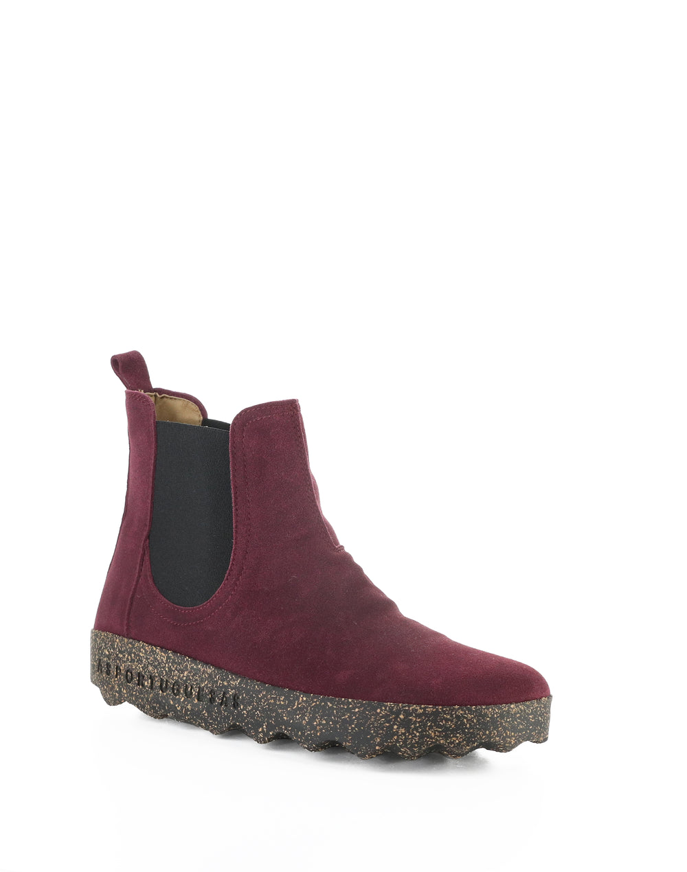 CUBER357ASP 003 BORDEAUX COW SUEDE RECYCLED