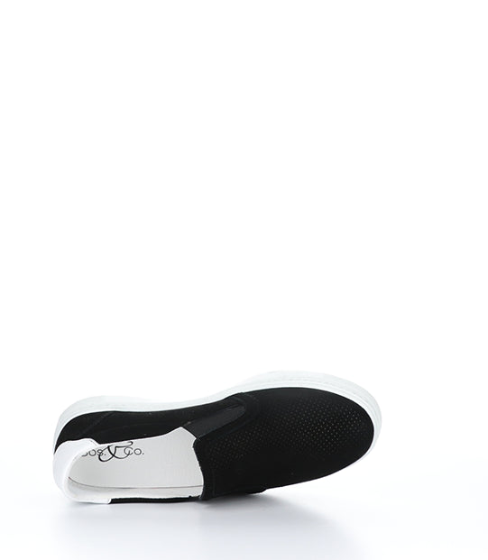 CYBILL BLACK SUEDE