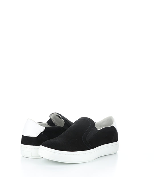 CYBILL BLACK SUEDE